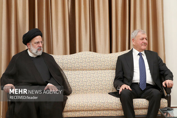Leader's meeting with Iraqi president