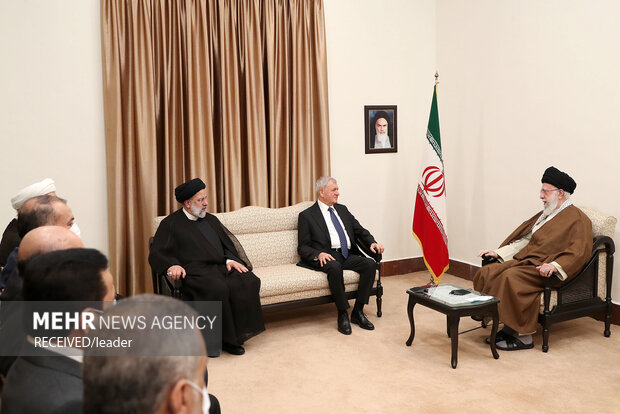 Leader's meeting with Iraqi president