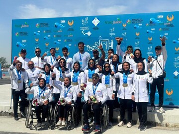 ۳۳ مدال رنگارنگ برای قایقران‌های ایران از آب‌های سمرقند