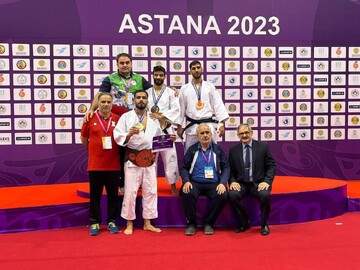 Iran wins title of 2023 IBSA Judo Asian Championship