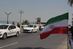 Pensioners in Bushehr hold car race on Persian Gulf Day