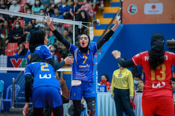 women's Paykan volleyball