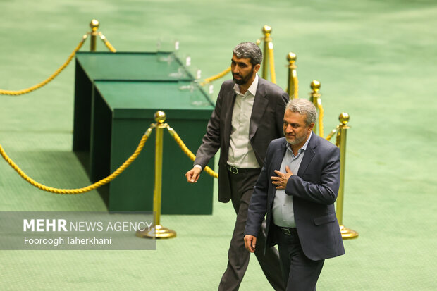 جلسه بررسی استیضاح وزیر صمت