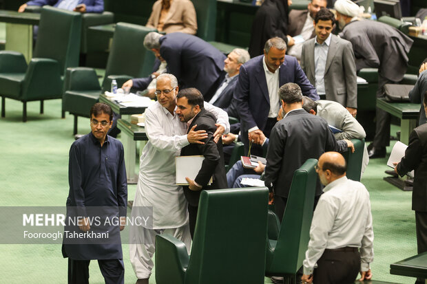 جلسه بررسی استیضاح وزیر صمت