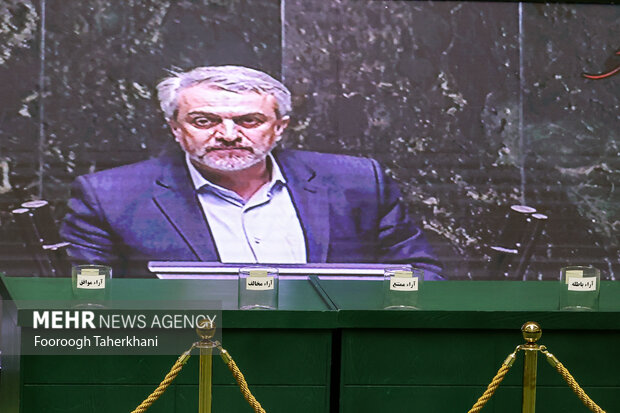 جلسه بررسی استیضاح وزیر صمت