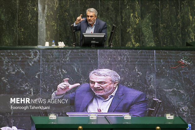 جلسه بررسی استیضاح وزیر صمت