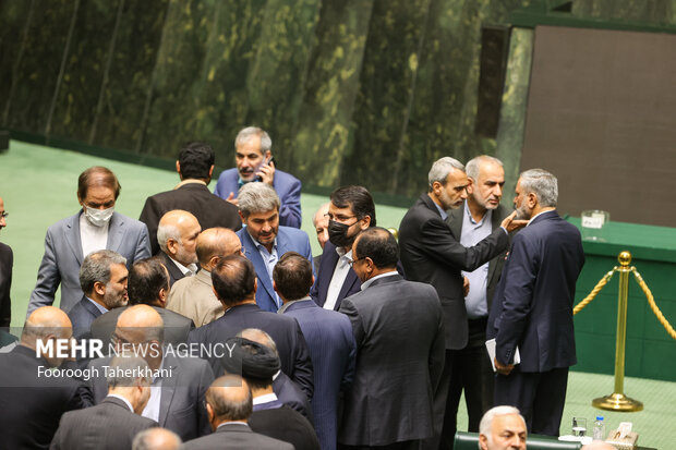 جلسه بررسی استیضاح وزیر صمت