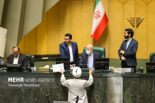 جلسه بررسی استیضاح وزیر صمت