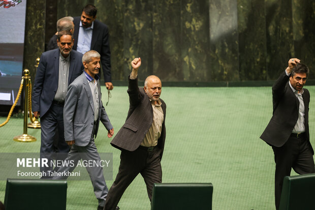 جلسه بررسی استیضاح وزیر صمت