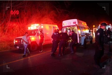 سقوط اتوبوس به دره در مکزیک ۵۱ کشته و زخمی برجای گذاشت