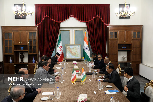 Iran, India top security officials meeting in Tehran
