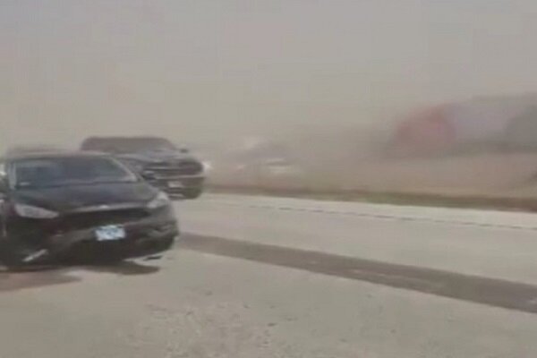 ABD'yi kum fırtınası vurdu ABD'yi kum fırtınası vurdu