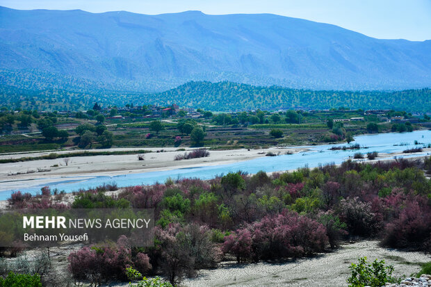 Beautiful nature of Sepidan in Fars province
