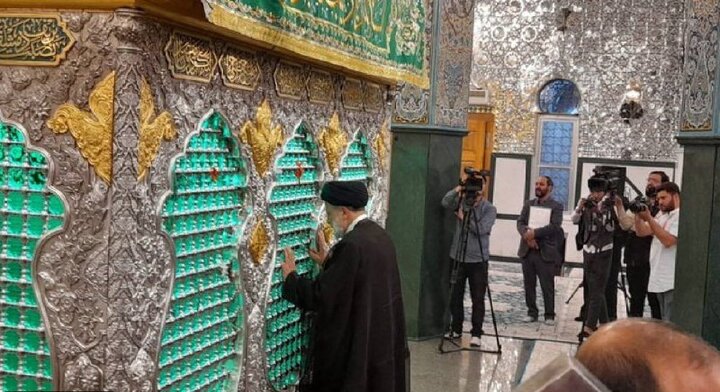 VIDEO: Raeisi visits Sayyeda Zainab Holy Shrine