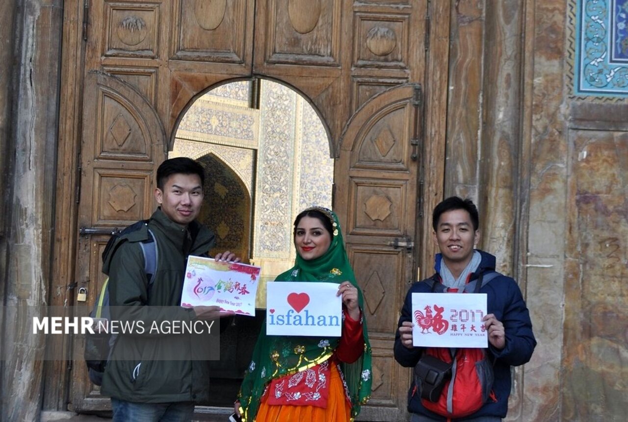 گردشگری چین و اصفهان گسترش می‌یابد