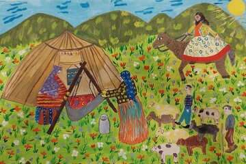 درخشش کودکان آذربایجان‌غربی در مسابقه نقاشی فونشال پرتغال