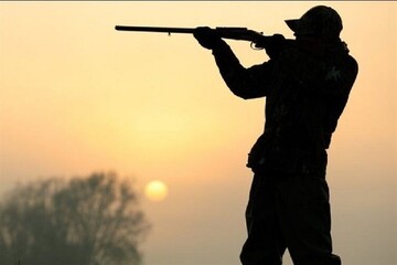 شکارچی متخلف در شهرستان گرمه قبل از اقدام به شکار دستگیر شد