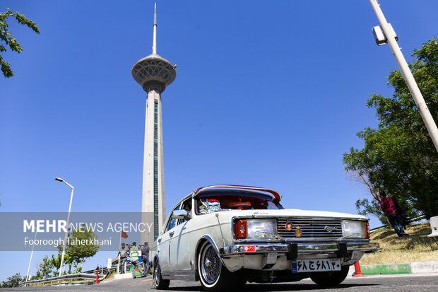 "Paykan" exibition Milad Tower