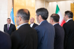 دیدار  رئیس مجلس شورای اسلامی با رئیس پارلمان ازبکستان