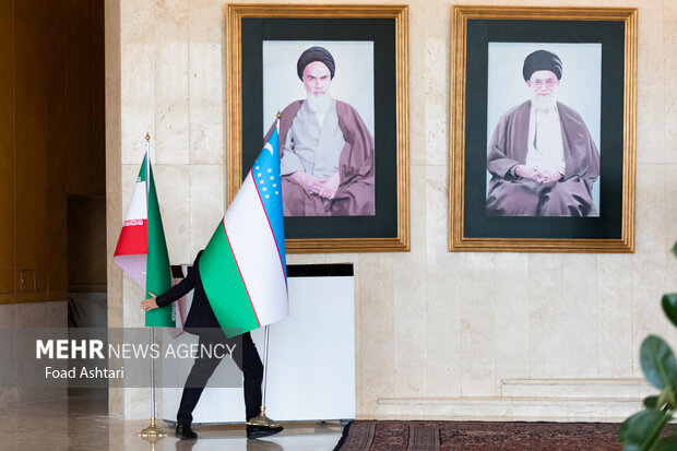 دیدار رئیس مجلس شورای اسلامی با رئیس پارلمان ازبکستان 20