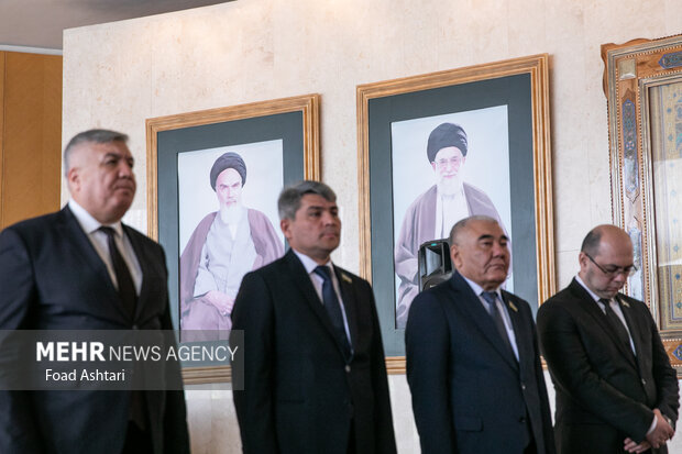 دیدار رئیس مجلس شورای اسلامی با رئیس پارلمان ازبکستان 37