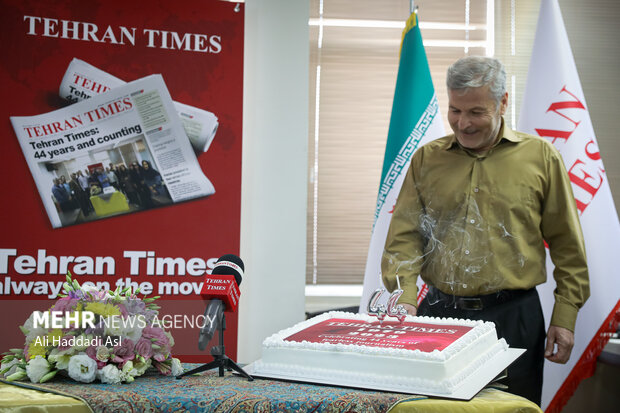 روزنامہ تہران ٹائمز کی 44ویں سالگرہ
