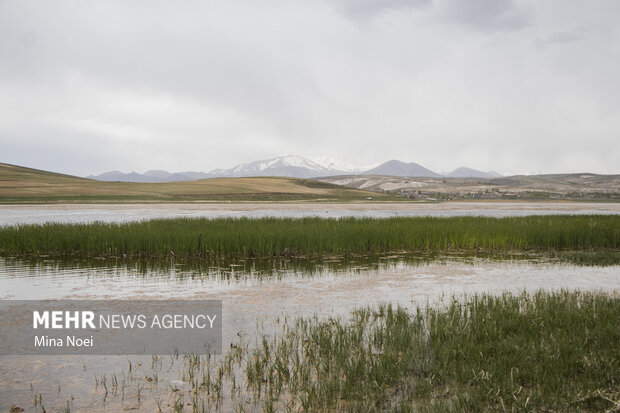 Quri Gol lake in East Azarbaijan Province
