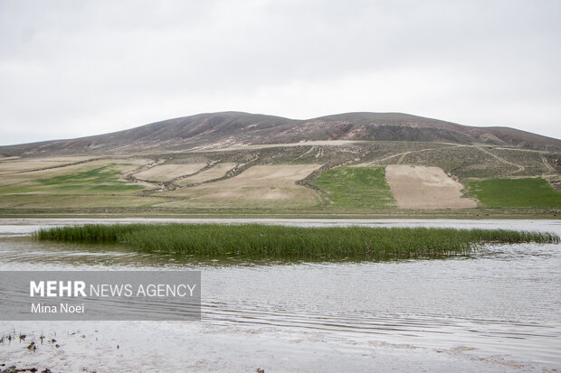 Quri Gol lake in East Azarbaijan Province
