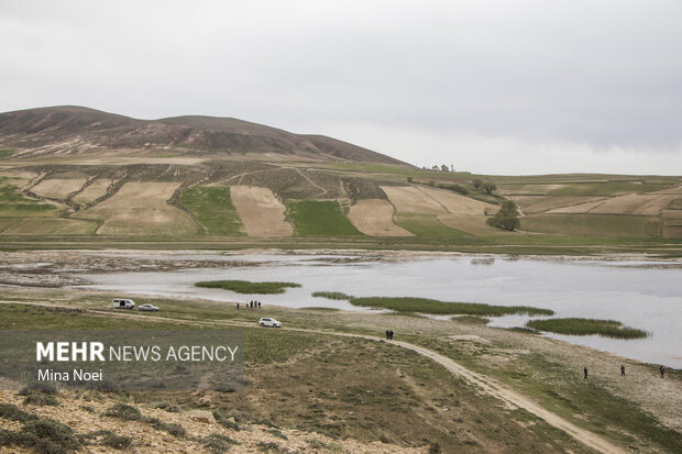 Quri Gol lake in East Azarbaijan Province
