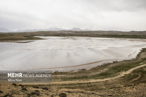 Quri Gol lake in East Azarbaijan Province
