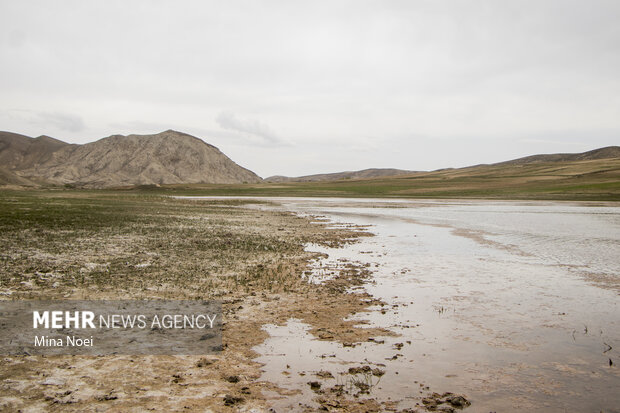 Quri Gol lake in East Azarbaijan Province
