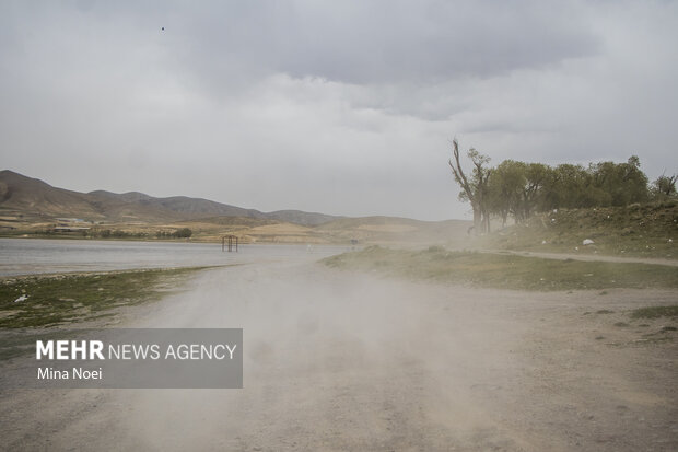 Quri Gol lake in East Azarbaijan Province
