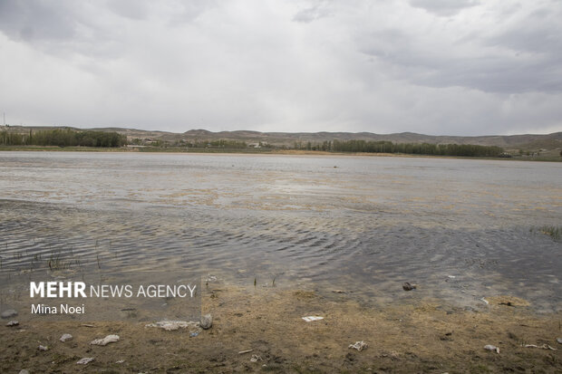 Quri Gol lake in East Azarbaijan Province
