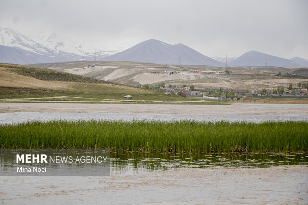 Quri Gol lake in East Azarbaijan Province
