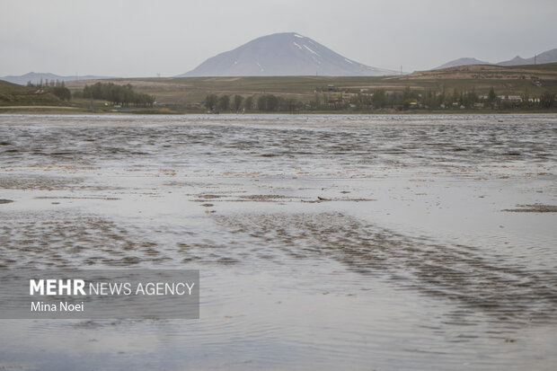 Quri Gol lake in East Azarbaijan Province
