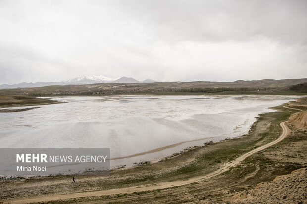 Quri Gol lake in East Azarbaijan Province
