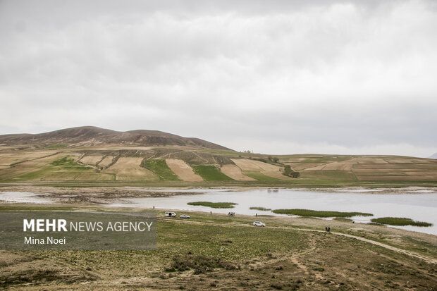 Quri Gol lake in East Azarbaijan Province
