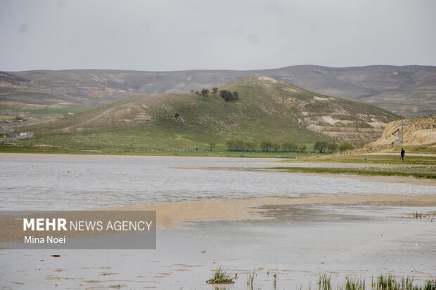 Quri Gol lake in East Azarbaijan Province
