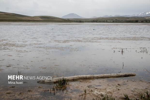 Quri Gol lake in East Azarbaijan Province
