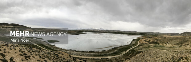 Quri Gol lake in East Azarbaijan Province
