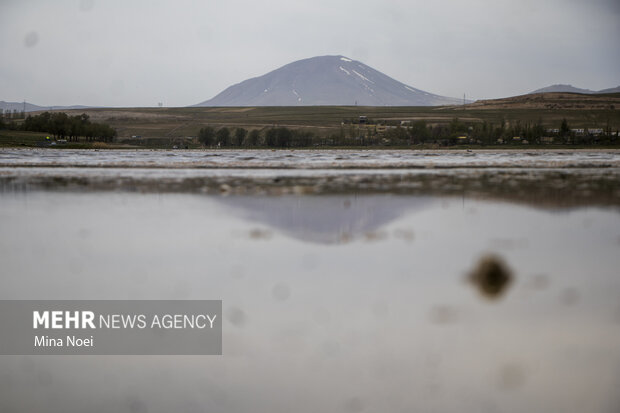 Quri Gol lake in East Azarbaijan Province
