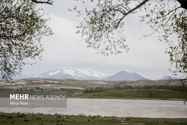 Quri Gol lake in East Azarbaijan Province
