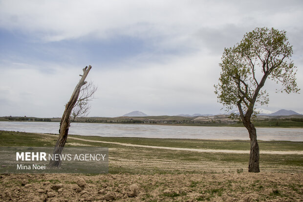 Quri Gol lake in East Azarbaijan Province
