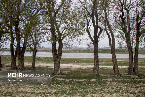 Quri Gol lake in East Azarbaijan Province
