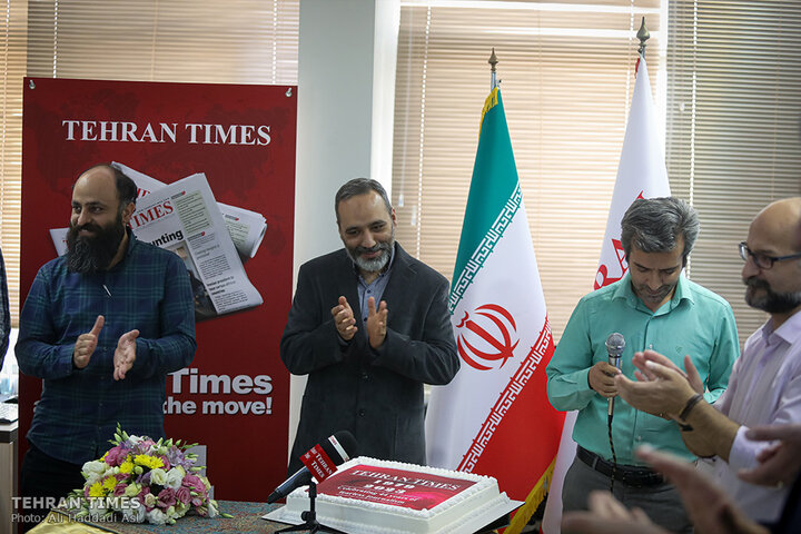 Tehran Times celebrates 44 years in print