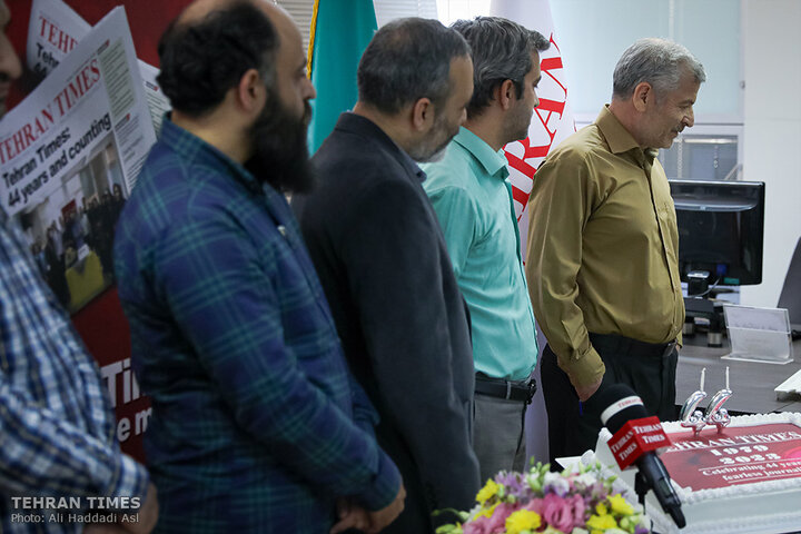 Tehran Times celebrates 44 years in print