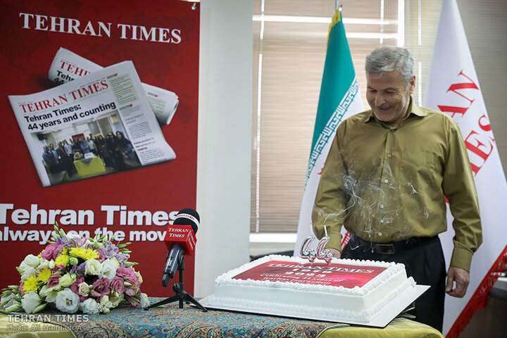 Tehran Times celebrates 44 years in print