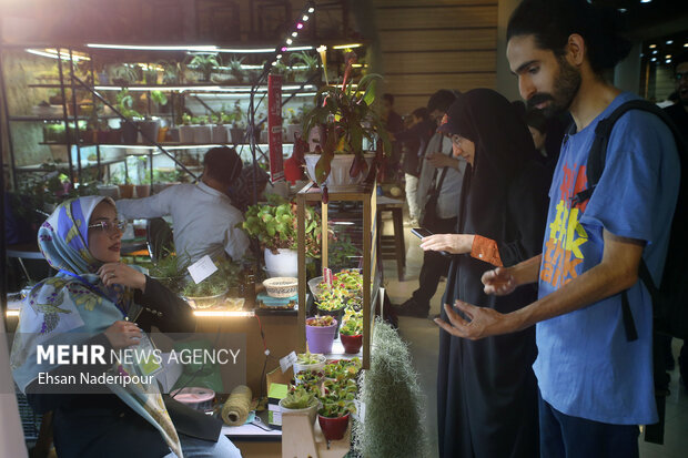 19th flower and plants exhibition in Tehran
