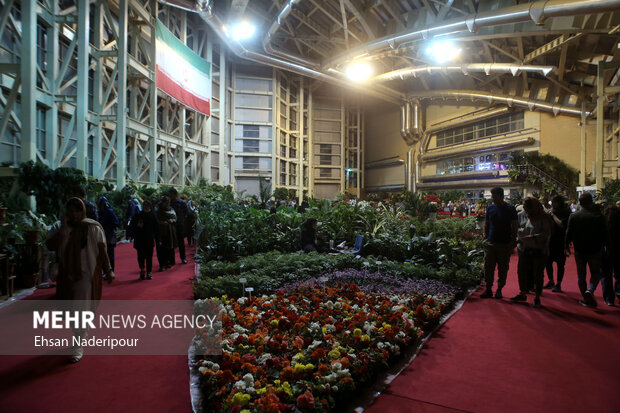 19th flower and plants exhibition in Tehran
