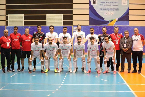 Iran crowned champions of 2023 Asia-Pacific Deaf Futsal